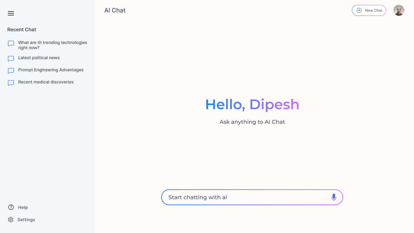 AI Chat Application